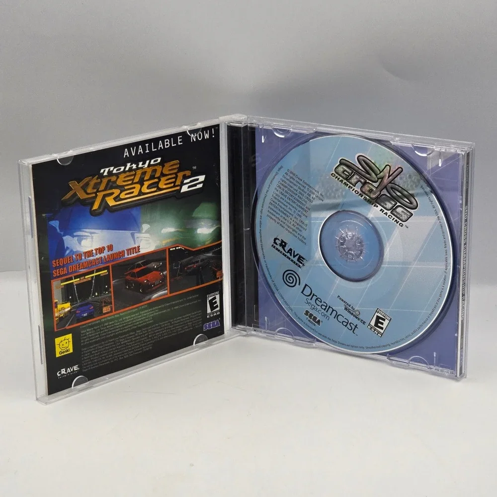 Sega Sno-Cross Championship Racing Dreamcast NTSC Yamaha Snowmobile Racing Game